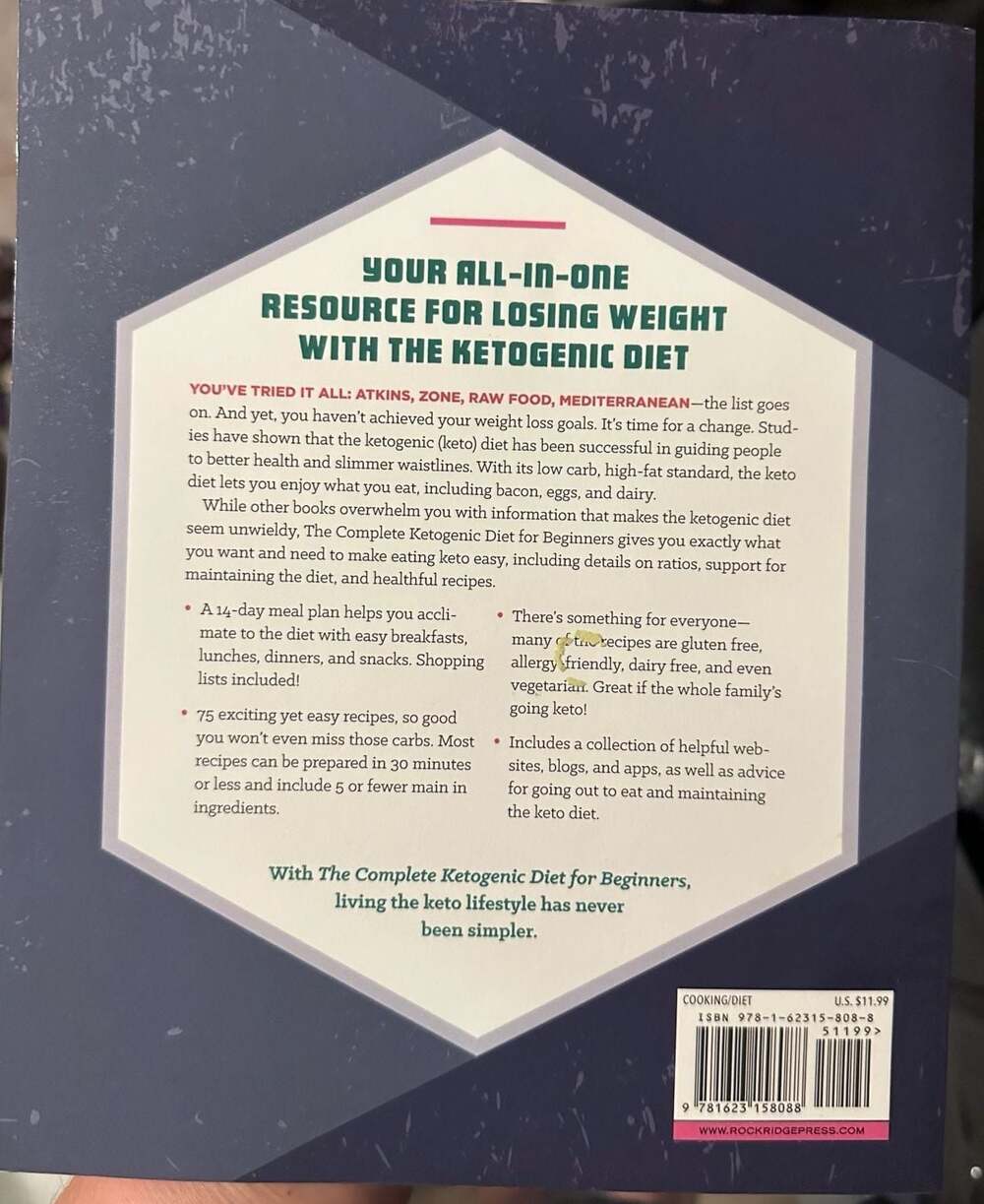 The Complete Ketogenic Diet for Beginners: Your Essential Guide to Living the Ke - Picture 2 of 2